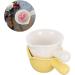 MAGICLULU 2pcs Long Handle Bowl Soy Bowl Gravy Snack Bowl Coffee Steaming Snack Dish Ceramic Condiment Container Milk Sauce Serving Pitcher Coffee Dip Heart-Shaped Ceramics Snack Plate White - Buy Online on SooperMarket.com