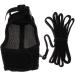 B Blesiya Rabbit Harness - Comfortable Breathable Adjustable Mesh Leash - Black L & S - Ideal for eCommerce International Shipping - Buy Online on SooperMarket.com