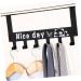 Cabilock 2pcs Metal Clothing Rack Coat Rack Door Hanger Door Hooks Coat Hanger Hanging Door Household 36X18CM As Shown - Buy Online on SooperMarket.com