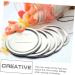 POPETPOP 90 Pcs Mason Jar Lids Soda Can Lids Sprouting Lids for Mason Jars Lids Regular Mouth Glass Coffee Carafe Canning Jar Lids Wide Mouth Mason Jar Metal Lids Tinplate Heart-shaped Ring Silverx3pcs 8.6X8.6X0.2CMx3pcs - Buy Online on SooperMarket.com