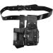 Professional Hair Care Styling Tools Waist Bag - PU Leather Hairdressing Pouch for Barber Scissors and Combs with Removable Belt (Black) - Buy Online on SooperMarket.com