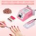 Electric Nail Miller - Professional Nail Milling Cutter Kit 30000 RPM for Acrylic & Gel Nails | Ideal for Home & Salon Use | Perfect Valentine's Day Gift - Buy Online on SooperMarket.com