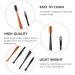 Double Massage Color Home Cleansing Tool Set - Portable Adult Spiral Tweezer for Care, Picnic & Wax Removal - 4 Sets - Buy Online on SooperMarket.com