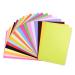 Colored Paper  Colored A4 Copy Paper  Crafting Decorating Cut-to-Size Paper 100 Sheets 20 Colors for DIY Art Craft (20 * 30cm)