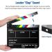 NEEWER Acrylic Film Directors Clapper Board Kit - 12x10 Cut Action Scene Clapboard with Magnetic Eraser, 2 Pens, Cleaning Cloth & Hex Key - Buy Online on SooperMarket.com