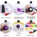 Clou Beaute 20 Colors Gel Polish Set | All Season Holiday Nail Art Beauty Set | Soak Off Pink Red Green Blue Golden Glitter | Gifts for Women - Buy Online on SooperMarket.com