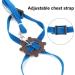 Dongker Turtle Harness and Leash | Adjustable Leather Turtle Control Rope for Walking Pet Turtles - L Blue - Buy Online on SooperMarket.com