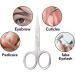 Professional Left-Handed Nail Scissors with Leather Case - Precision Nail Skin Shears for Fingers & Toenails - 1 Piece for International Shipping - Buy Online on SooperMarket.com