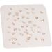 50pcs 3D Nail Pointed Bottom Glass Rhinestones Nails Art For Projects And Clothing Embellishments Nail Embellishments Translucent powder - Buy Online on SooperMarket.com