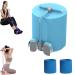 Multifunctional Pedal Puller Resistance Rope Tension Rope 6-Tube Elastic Yoga Pedal Puller Resistance Band for Arm Leg Exercise Bands Basic model Blue 4-tube