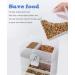 PINVNBY No-Mess Bird Feeder for Parrots - Seed Food Container with Perch - Ideal for Budgerigar, Canary, Cockatiel, Finch, Parakeet, and More - Buy Online on SooperMarket.com