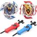 Obest 2 Whirlwind Gyros & Launchers - Burst Turbo Bey Battle Tops - Perfect Kids' Halloween/Christmas Gifts - Buy Online on SooperMarket.com