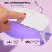 Makartt 8W LED Mini Nail Lamp | UV Nail Dryer with Timer and USB | Gel Nail Polish Light for Travel | White - Buy Online on SooperMarket.com