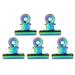 Nail Extension Clips 5PCS Stainless Curve C Nail Curve Clamp Clips Multifunction Nail Art Accessories Metal Tools