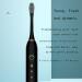 VALSEEL Sonic Electric Toothbrush for Adults - 6 Modes, Smart Timer, Waterproof - Black (4 Heads) - Buy Online on SooperMarket.com
