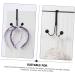 Cabilock 3pcs Wrought Iron Hook Heavy Duty Clothes Rack Door Hanger for Hanging Coat Door Coat Hook Jacket - Buy Online on SooperMarket.com