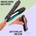 GLAMFIELDS Nail Clipper Set - Stainless Steel Fingernail & Toenail Clippers with Catcher, Easy Clean, Includes Nano Glass File - Perfect for Men, Women & Seniors - Buy Online on SooperMarket.com