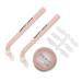 1 Set Eye Makeup Aid Lower Eyelash Stamps Lash Stamp for Lower Lashes Lower Lashes Stamp for Women Reusable Eyelash Stencils Makeup Tool for Women Eye Makeup Tool minkissy 12.00X3.50X2.50CM