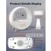 DEKALA LIGHTWACKE: Smart Sunrise & Sunset Alarm Lamp with 15W Wireless Charging Touch & App Control Compatible with Alexa - Buy Online on SooperMarket.com