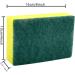 Heavy Duty Scrub Sponge 12pcs Kitchen Scrubbing Sponges 3.9 2.8 1.2inch Cellulose Sponge Cleaning Sponge Scourers Multi-Use for Kitchen Bathroom Furniture Dishes Car - Buy Online on SooperMarket.com
