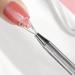 Cuticle Pusher Remover Triangle Cuticle Peeler Scraper Stainless Steel Nail Gel Remover Professional Nail Tool for Removing UV Manicure Treatments - Buy Online on SooperMarket.com