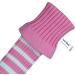 Scott Edward Golf Headcovers Set - Driver, Fairway Wood & Hybrid - Pink White Stripes - Buy Online on SooperMarket.com