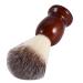 Premium Shaving Brush for Men - Beard Grooming with Nylon Hair & Wooden Handle | Ideal for Home & Travel - Buy Online on SooperMarket.com
