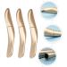 HAPINARY 6pcs Eyeliner Empty Tube Gold Lip Gloss Mascara Wands Mascara Tubes Makeup Dispenser Bottle DIY Abs - Buy Online on SooperMarket.com