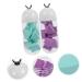 NOLITOY 2 Capsule Bottle Beauty Egg Makeup Sponges - Hydrophilic Polyurethane Blender for Flawless Foundation | International Shipping - Buy Online on SooperMarket.com