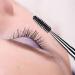 2-Piece Eyelash Brush Set - Reusable Brow & Lash Wands with Cap - Mascara Spoolies Applicator Brushes in Black & White - Buy Online on SooperMarket.com