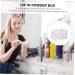 FRCOLOR 48 Nail Dipping Cups Acrylic Dip Case Starter Set thehomeuse French Manicure Nail Polish Tool Trays Tin for Manicure Powder French 5X4X2.5CMx8pcs White x 8 pieces - Buy Online on SooperMarket.com