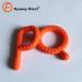 Silicone Teething Tubes Straws 2 Pack for Babies 3-12 Months - Orange P & Q Shape Sensory Chew Toys for ADHD & Autism - Buy Online on SooperMarket.com