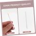 MUSISALY 100pcs Disposable Eyeliner Brush Eyeliner Blending Brush Make up Kit Cosmetic Eye Brush Nylon White - Buy Online on SooperMarket.com