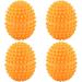 Reusable Laundry Ball Laundry Supplies Washing Balls 4Pcs/Set Orange Reusable Balls Washing Laundry Ball for Home Clothes Cleaning - Buy Online on SooperMarket.com