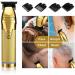 MAYiT Hair Clippers for Men | Professional Rechargeable Trimmer with 4X Guide Combs | Washable Grooming Tool - Silver - Buy Online on SooperMarket.com