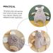 Shop Cabilock Baby Comfort Towel & Soothing Toys for Newborns | Calming Gray Doll 30x15cm | International Shipping Available - Buy Online on SooperMarket.com