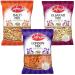 Snack Bundle with Cofresh Balti Mix Bag 325g Gujarati Lentil & Peanut Mix Bag 325g and London Mix 325g (3 Pack)