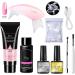 Polygel Nail Kit - Complete 8-Piece Starter Set for Nail Extensions & Art | DIY at Home - PGP004 - Buy Online on SooperMarket.com