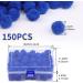 150 Blue 1 Inch Pom Poms for Crafts - Creative Decorations & DIY Projects - Buy Online on SooperMarket.com