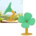 Silicone Baby Teething Toy Teether for Gum Pain Relief - Green Orange - Buy Online on SooperMarket.com