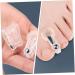 4 Pairs Magnetic Splitter Hammer Straightener Pedicure Tools for Women - Bunion Pads & Transparent Splints - Buy Online on SooperMarket.com