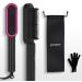 Prizm Hair Straightener Brush - Fast Heating Negative Ions Anti-Scald Design 4 Temp Settings Dual Voltage - Perfect Gift for Women - Buy Online on SooperMarket.com