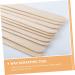 Magiclulu Waxed Wooden Sticks - 100 Pack Hair Removal Spatula & Kids Tinker Set | Practical Wax Applicator for Home Use - Buy Online on SooperMarket.com