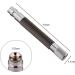 Xiaoxin Stainless Steel Double Edge Razor Grip | Manual Mustache Removal Handle | Premium Safety Razor Accessory - Buy Online on SooperMarket.com