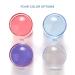 Art Stamps & Nail Scraps | Transparent Silicone Template with Lid | Easy Clean Manicure Tool in Blue Shop Internationally! - Buy Online on SooperMarket.com