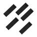 SHENLONG 5PCS Adjustable Waist Extender Button Extender for Jeans Elastic Waist Extenders Elastic Button Extender Pants Waist Extension for Trousers Jeans Pants Slacks Pregnant Trousers(black)