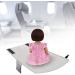 Harayaa Airplane Footrest for Kids - Portable Seat Extender & Baby Travel Accessory in Gray | Perfect for Comfortable Airplane Journeys - Buy Online on SooperMarket.com