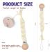 Braided Handmade Pacifier Clip Set - 3 Pack Neutral Baby Pacifier Holder Straps - Buy Online on SooperMarket.com