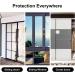 2 Pack Sliding Glass Door & Basement Windows Child Safety Lock - Patio Door Lock Gray - Buy Online on SooperMarket.com