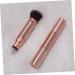 Double-Ended Retractable Makeup Brush | Foundation Blending & Blush Brush - Rose Gold Dual End Cosmetic Tool - Buy Online on SooperMarket.com